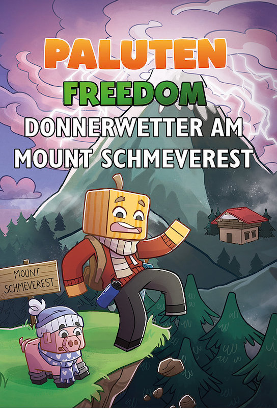 Buchcover Minecraft Freedom 04 Donnerwetter am Mount Schmeverest Paluten